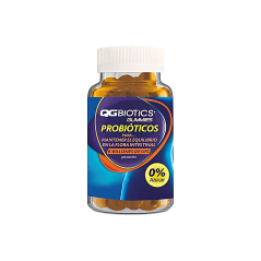 QGBIOTICS GUMMIES GOMITAS SABOR NARANJA CON PROBIOTICOS X60