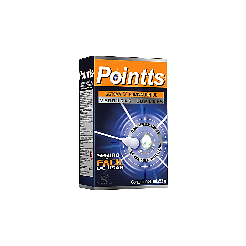 POINTTS SISTEMA DE ELIMINACION DE VERRUGAS 80ML