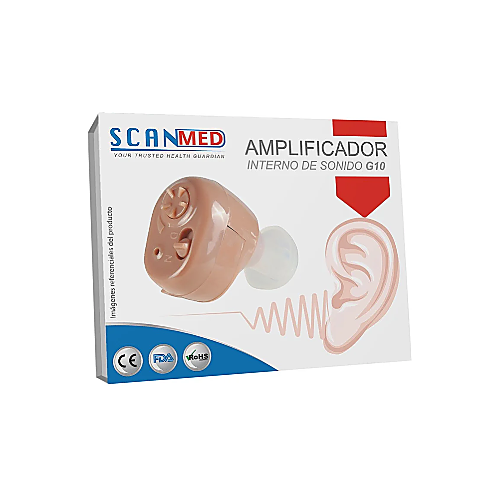 SCANMED AMPLIFICADOR EXTERNO DE SONIDO MOD.G10
