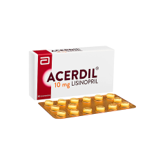 ACERDIL COM 10 MG X 30