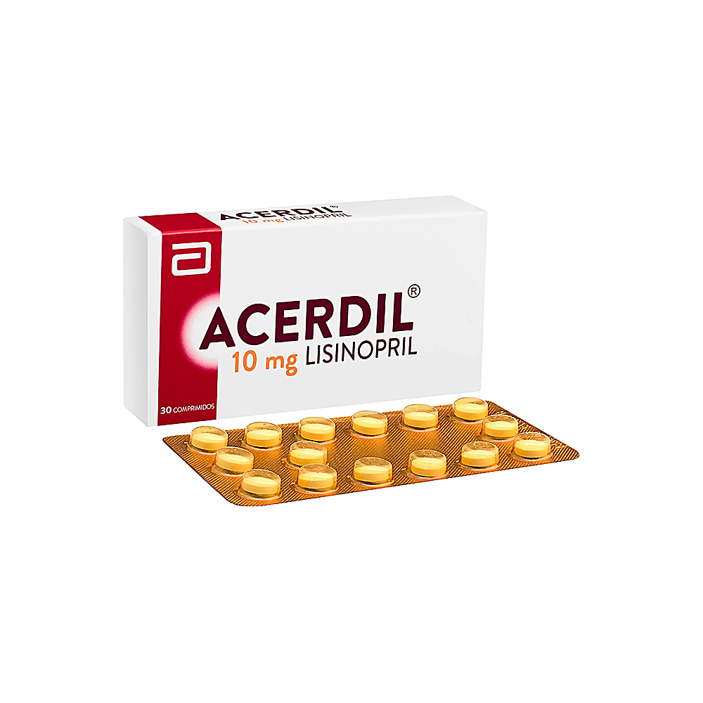 ACERDIL COM 10 MG X 30