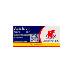 ACICLOVIR COM 400 MG X 35 CHILE (BE)