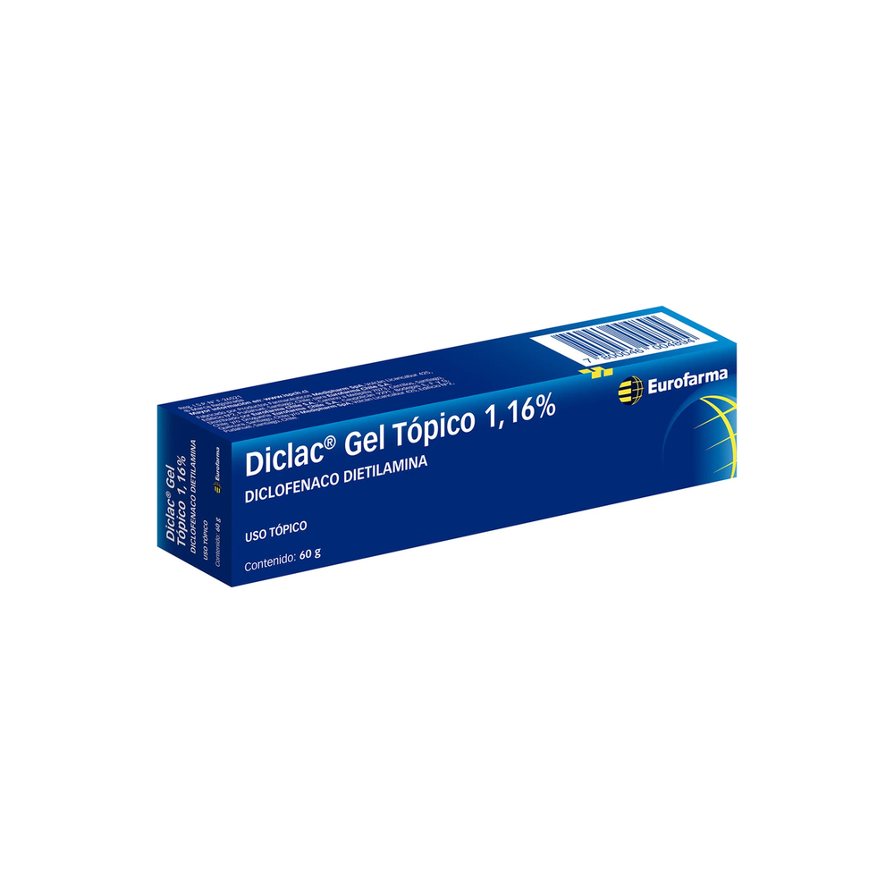 DICLAC GEL 1,16% X 60 GR