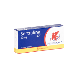 SERTRALINA COM  50 MG X 30 CHILE (BE)