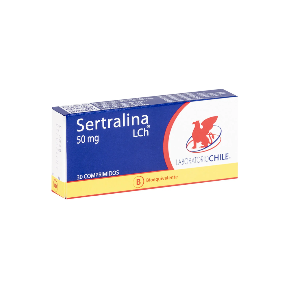 SERTRALINA COM  50 MG X 30 CHILE (BE)