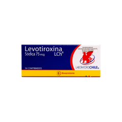 LEVOTIROXINA COM 75 MCG X 56 CHILE (BE)