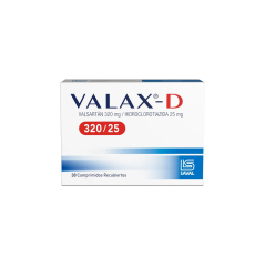 VALAX-D COM 320/25 MG X 30