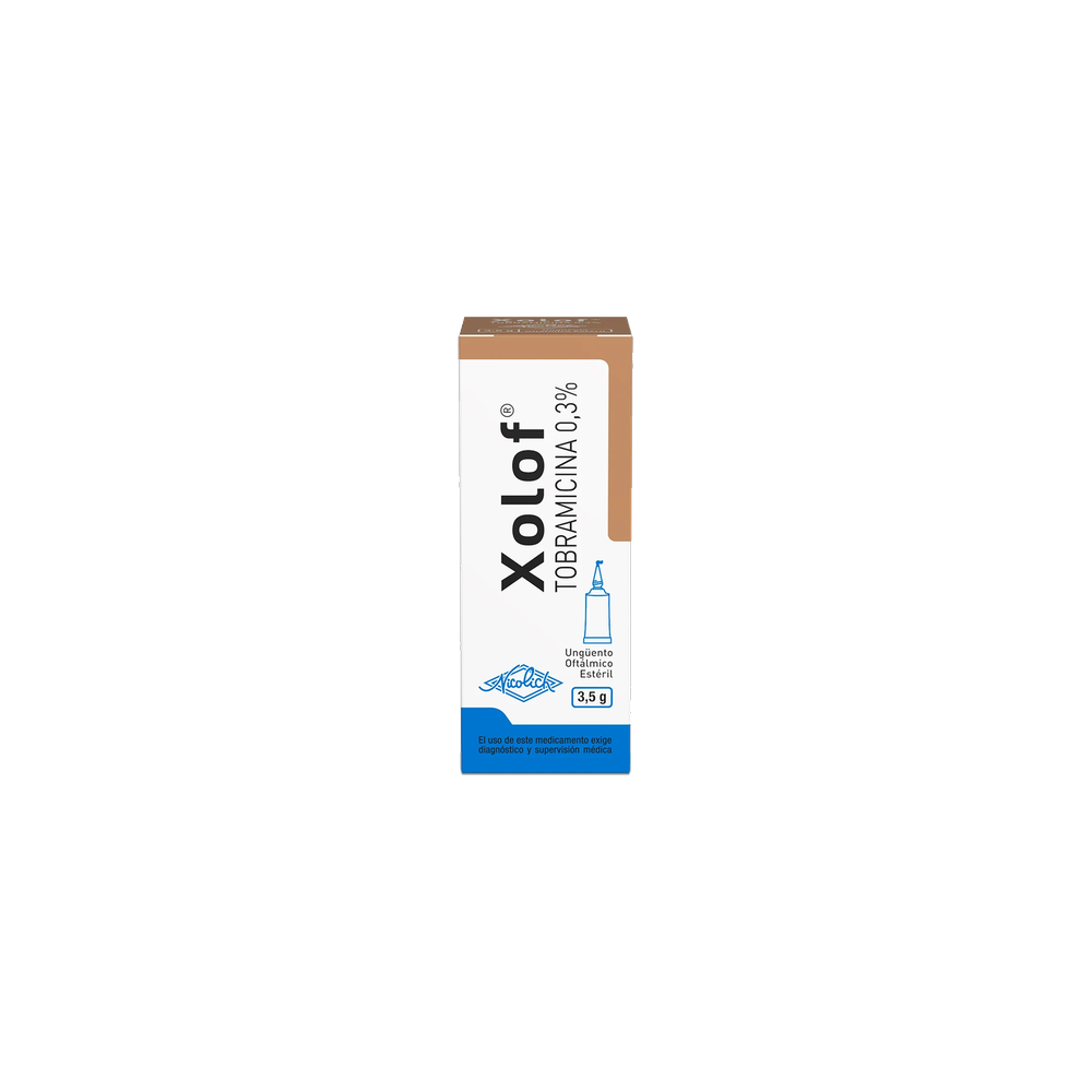 XOLOF UNG OFT 0,3 % X 3,5 GR
