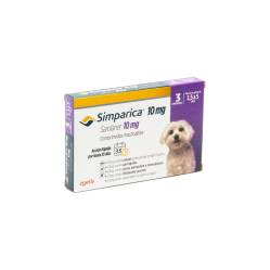 SIMPARICA COM MAST 10 MG X 3