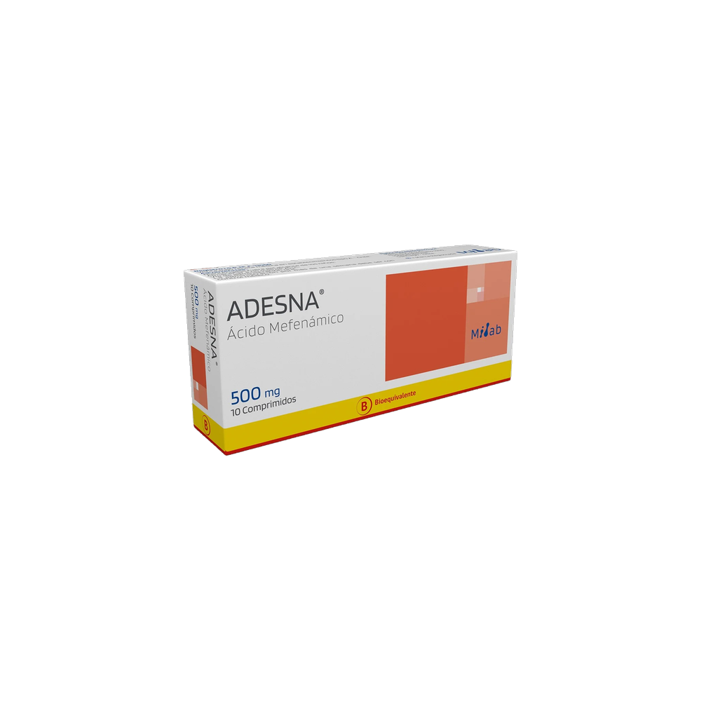 ADESNA COM 500 MG X 10