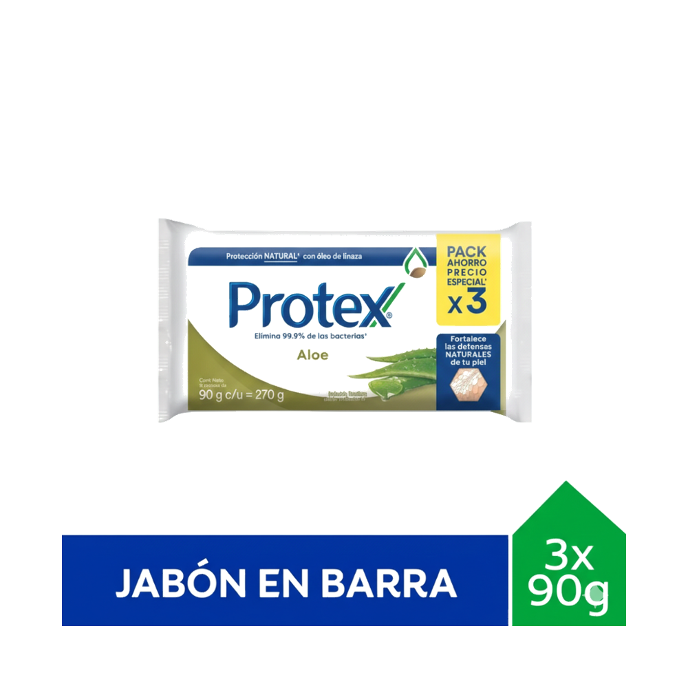 PROTEX JAB ALOE 90 GR X 3