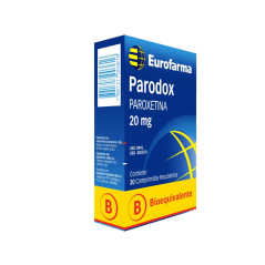 Parodox (B) Paroxetina 20mg 30 Comprimidos Recubiertos