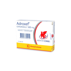 ADROXEF CAPS 500 MG X 14 (BE)