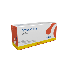 AMOXICILINA CAP 500 MG X 21 MINT