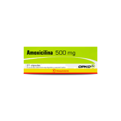 AMOXICILINA CAP 500 MG X 21 OPKO