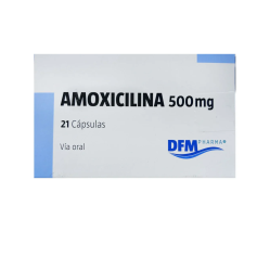 AMOXICILINA CAP 500 MG X 21 DIFEM