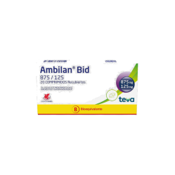 AMBILAN BID COM REC X 875/125 MG X 20