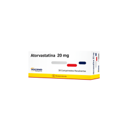ATORVASTATINA COM 20 MG X 30 ASCEND (BE)