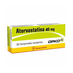 ATORVASTATINA COM 40 MG X 30 OPKO (BE)