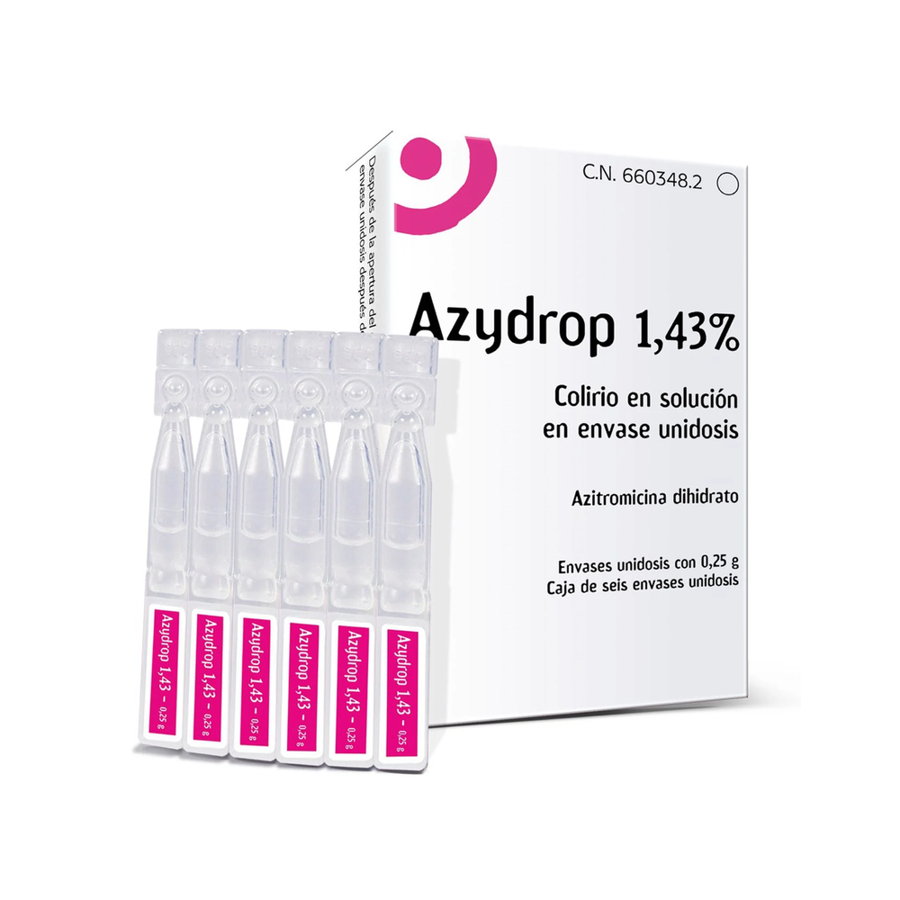 AZYDROP SOL OFT 1,43% AMP X 6