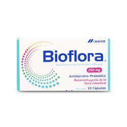 BIOFLORA CAP 250 MG X 10
