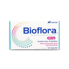 BIOFLORA CAP 250 MG X 10