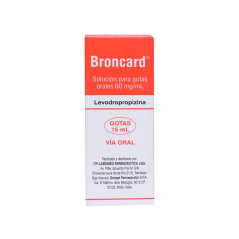 BRONCARD GTS 60MG/ML X 15 ML