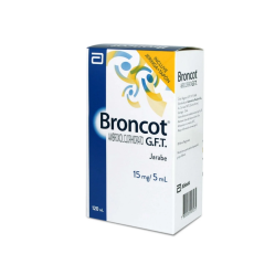 BRONCOT GFT JBE 15 MG X 120 ML