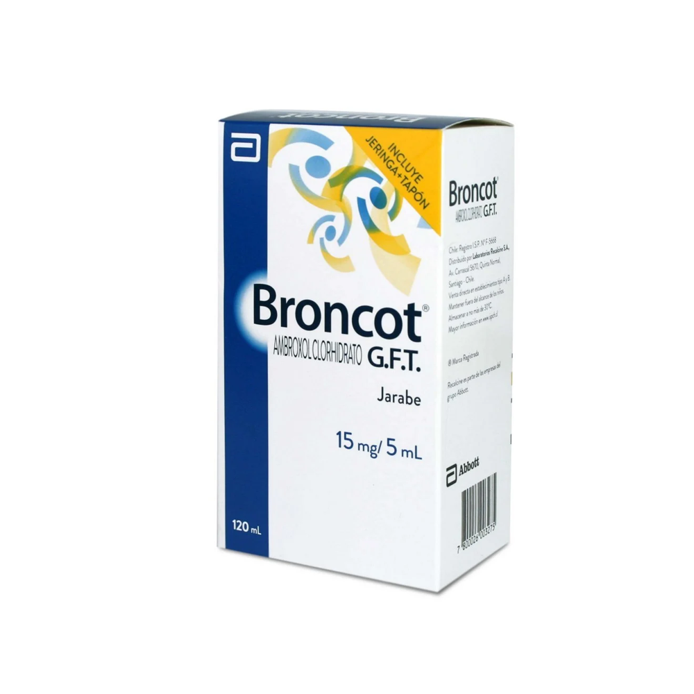 BRONCOT GFT JBE 15 MG X 120 ML