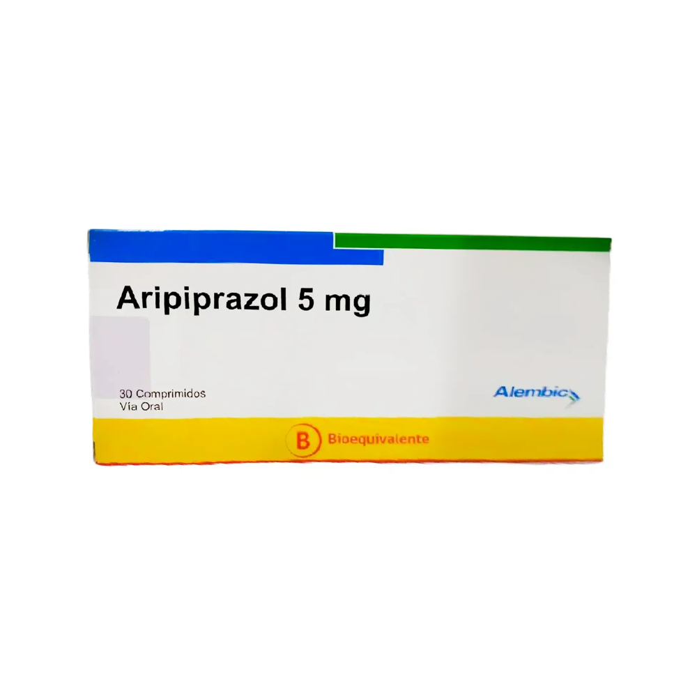 ARIPIPRAZOL COM 5 MG X 30 COM ALEMBIC (BE)