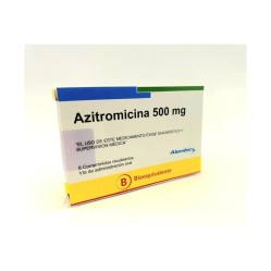AZITROMICINA COM 500 MG X 6 ALEMBIC (BE)
