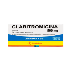 CLARITROMICINA COM 500 MG X 14 AND