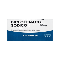 DICLOFENACO COM 50 MG X 10 AND