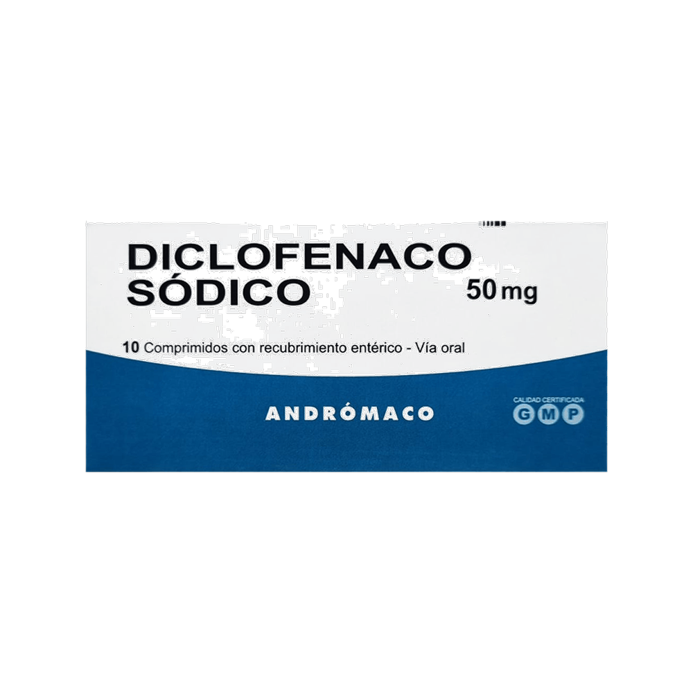 DICLOFENACO COM 50 MG X 10 AND