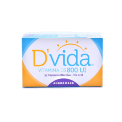 DVIDA 800UI CAP BLA X 35