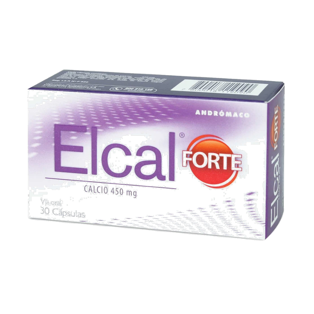 ELCAL FTE CAP 450 MG X 30