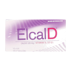 ELCAL-D CAP 320 MG+VIT D X 30