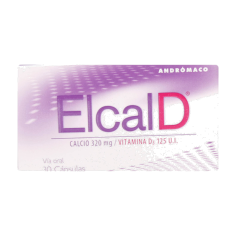 ELCAL-D CAP 320 MG+VIT D X 30