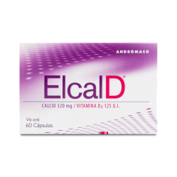 ELCAL-D CAP 320 MG+VIT D X 60