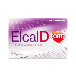 ELCAL-D FTE CAP 450 MG+VIT D X 60