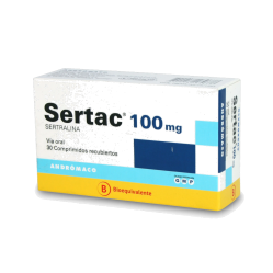 SERTAC COM 100 MG X 30