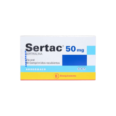 SERTAC COM 50 MG X 30