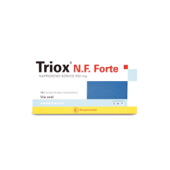 TRIOX NF FTE COM 550 MG X 10