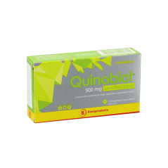 QUINOBIOT COMPRIMIDOS RECUBIERTOS VIA ORAL 500MG. 10