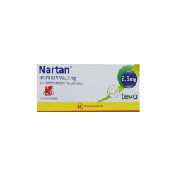 NARTAN COM 2,5 MG X 10 (BE)