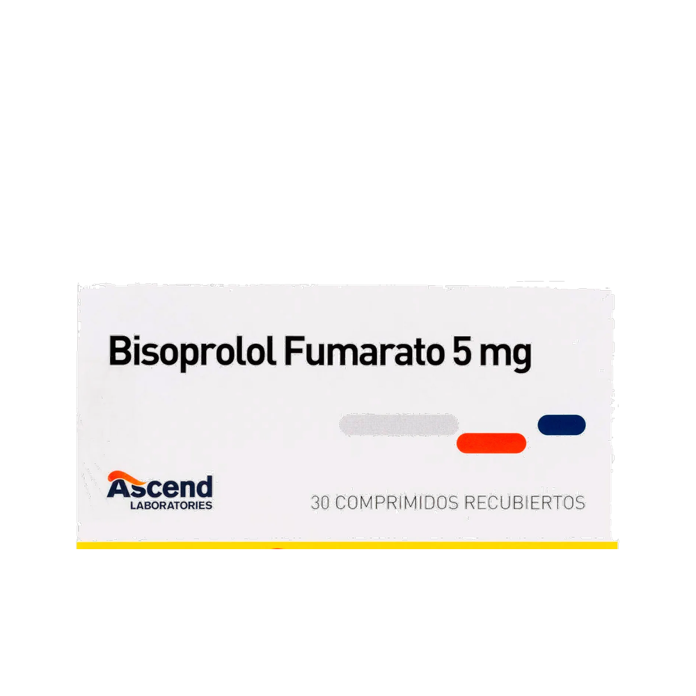 BISOPROLOL COM 5 MG X 30 ASCEND (BE)