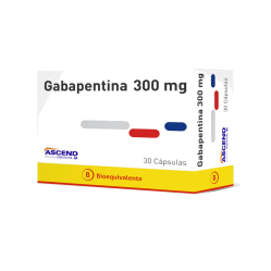 GABAPENTIN CAP 300 MG X 30 ASCEND (BE)