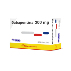 GABAPENTIN CAP 300 MG X 30 ASCEND (BE)