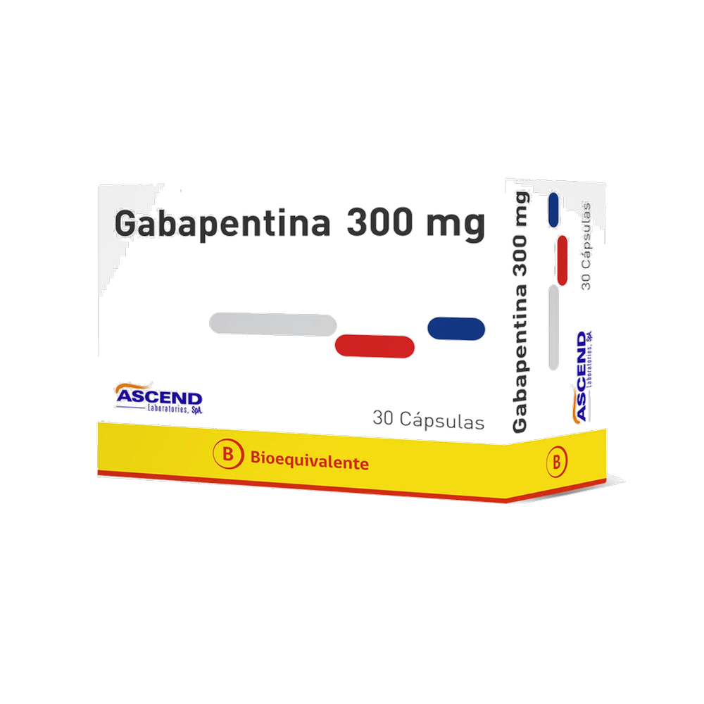 GABAPENTIN CAP 300 MG X 30 ASCEND (BE)
