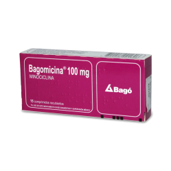 BAGOMICINA COM 100 MG X 15